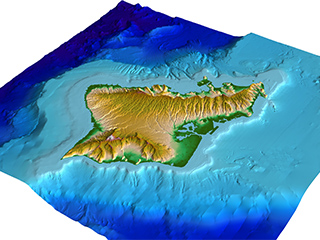 Oahu Digital Elevation Model